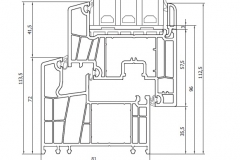 Decco 83 řez 1 Decco 83 řez 1